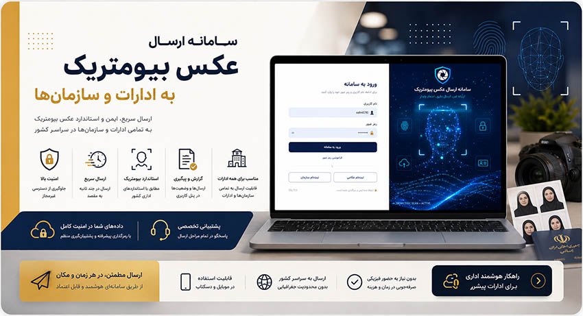سامانه ارسال عکس بیومتریک